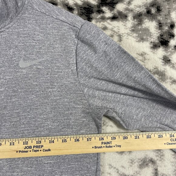 Nike Therma Sphere Element Jacket Mens Size Small Gray 1/4 Zip - Picture 4 of 12
